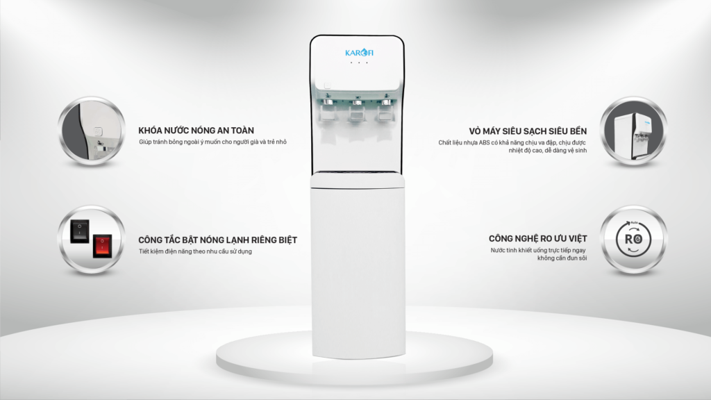 máy nóng lạnh Karofi HC18-RO