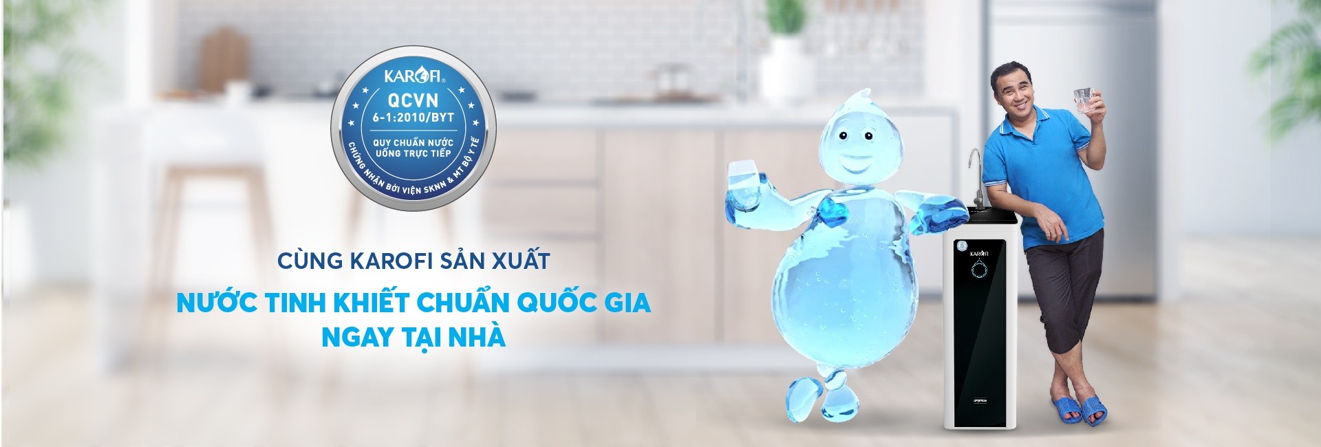 Máy lọc nước thông minh Karofi