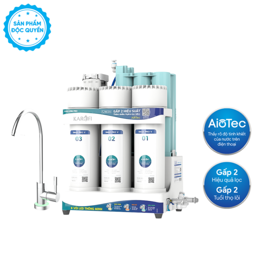 Máy lọc nước RO Karofi KAQ-U96 PRO